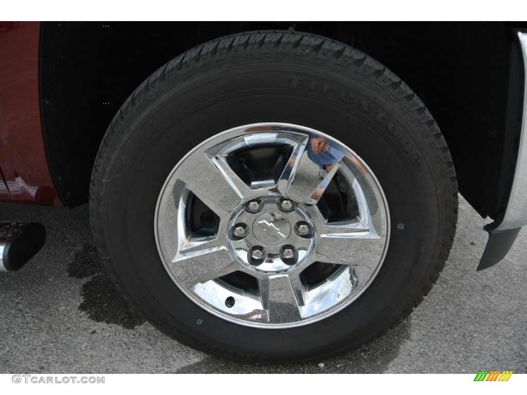 2013 Chevrolet Silverado 1500 LT Crew Cab 4x4 Wheel Photo #82837259