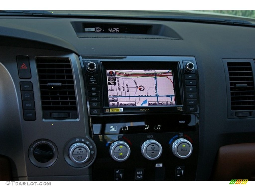 2013 Tundra Limited Double Cab 4x4 - Black / Red Rock photo #6