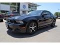 2013 Black Ford Mustang V6 Premium Coupe  photo #1