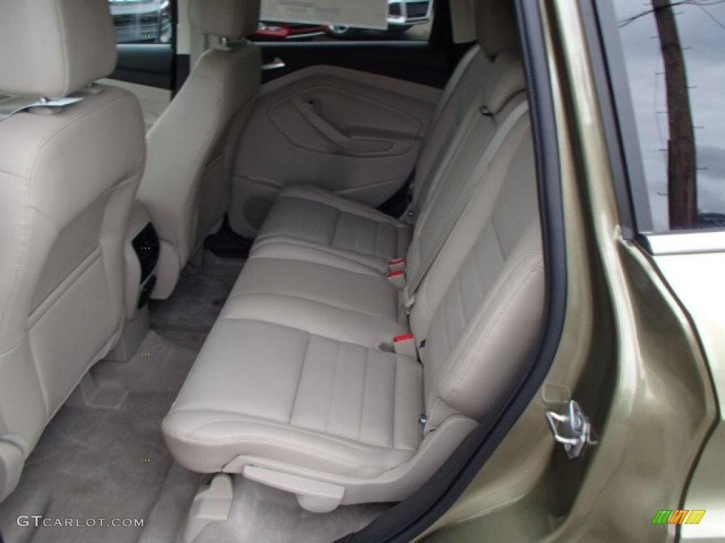 2013 Ford Escape SEL 1.6L EcoBoost 4WD Rear Seat Photo #82837923