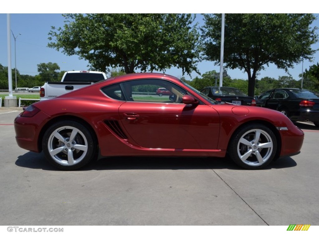 Ruby Red Metallic 2008 Porsche Cayman Standard Cayman Model Exterior Photo #82838449