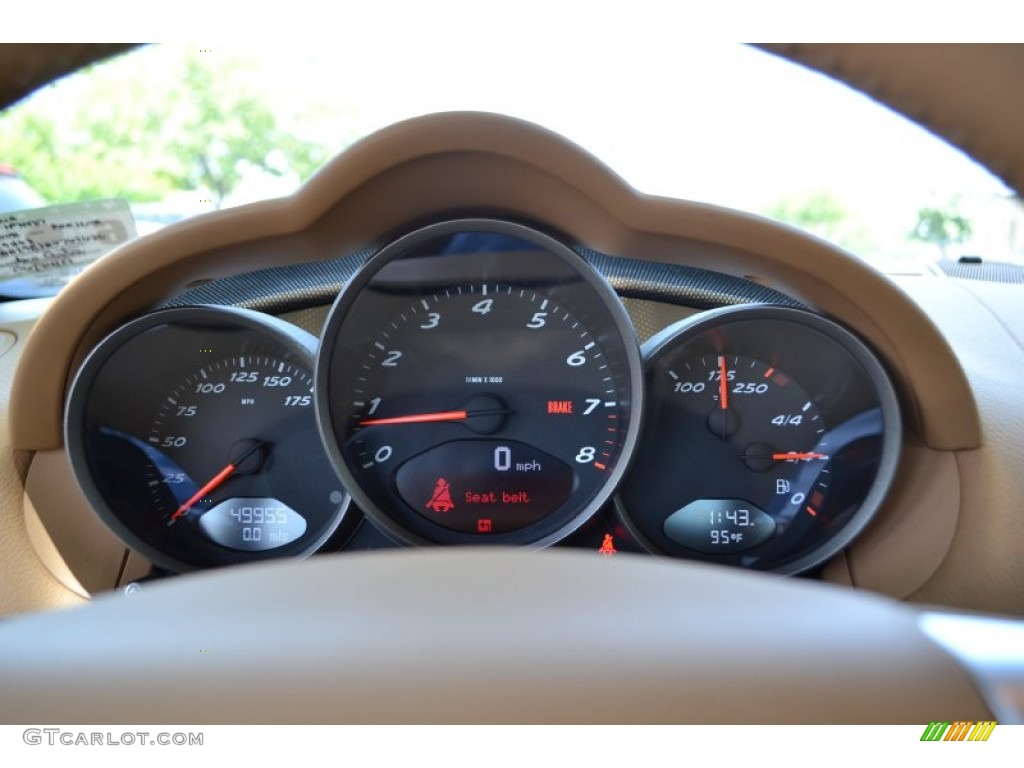 2008 Porsche Cayman Standard Cayman Model Gauges Photo #82838699