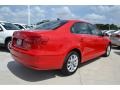 Tornado Red - Jetta SE Sedan Photo No. 2