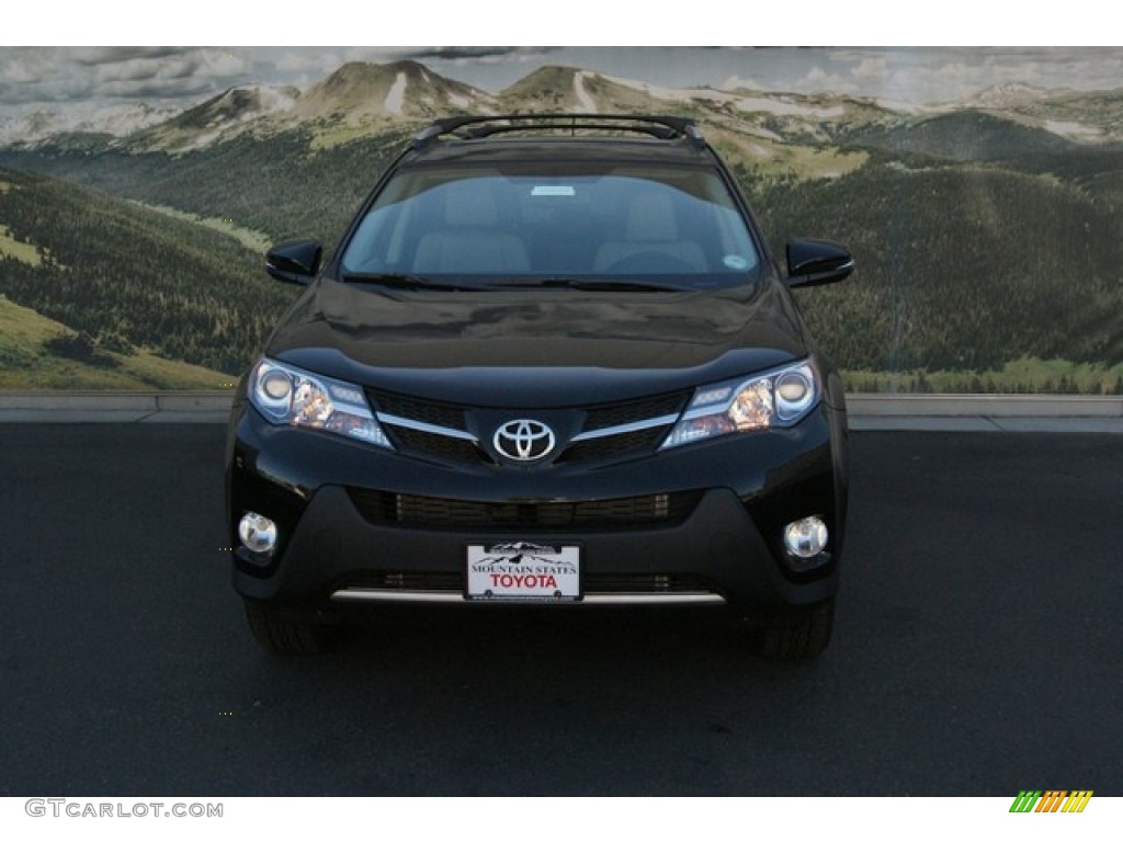 2013 RAV4 Limited AWD - Black / Ash photo #3