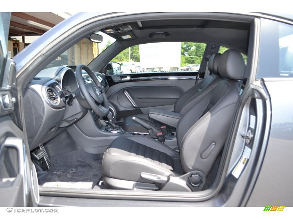 Titan Black Interior 2013 Volkswagen Beetle Turbo Photo #82839874