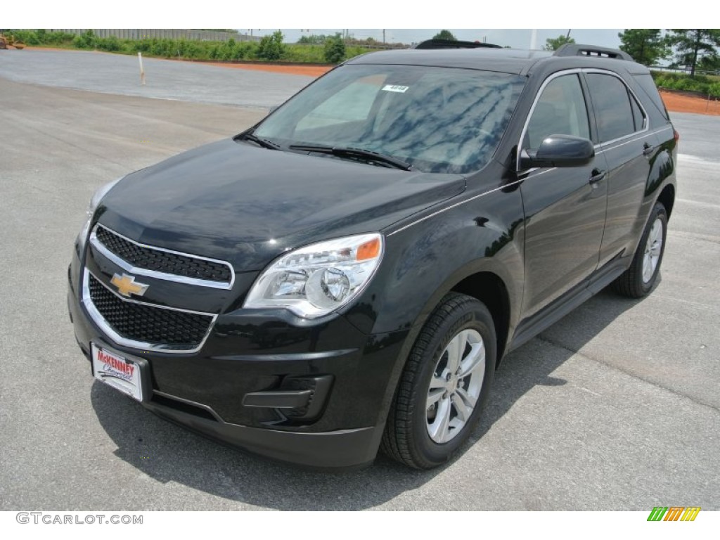 2013 Equinox LT - Black Granite Metallic / Jet Black photo #2