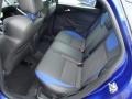 2013 Ford Focus ST Performance Blue Recaro Seats Interior Rear Seat Photo