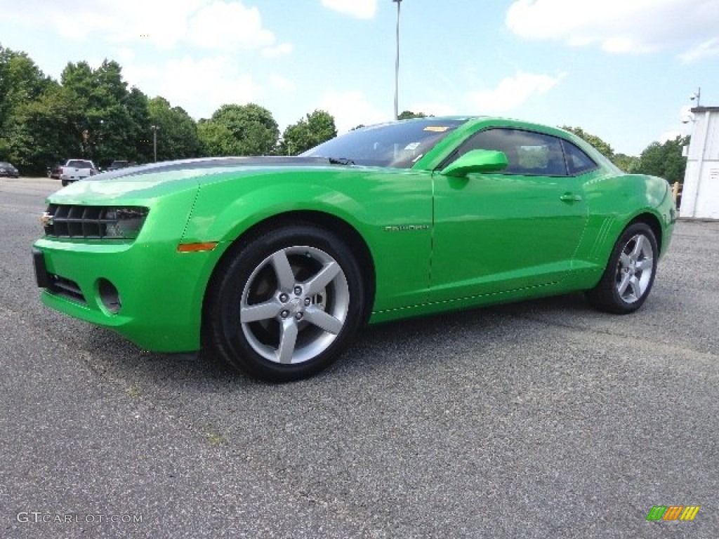 Synergy Green Metallic 2010 Chevrolet Camaro LT Coupe Synergy Special Edition Exterior Photo #82841693