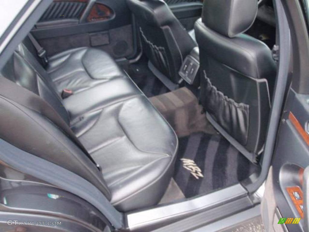 1993 S Class 500 SEL - Black Pearl Metallic / Black photo #25