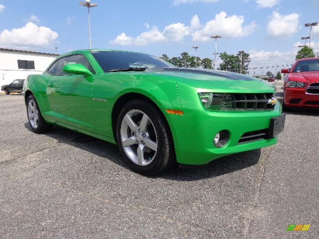 Synergy Green Metallic 2010 Chevrolet Camaro LT Coupe Synergy Special Edition Exterior Photo #82841737