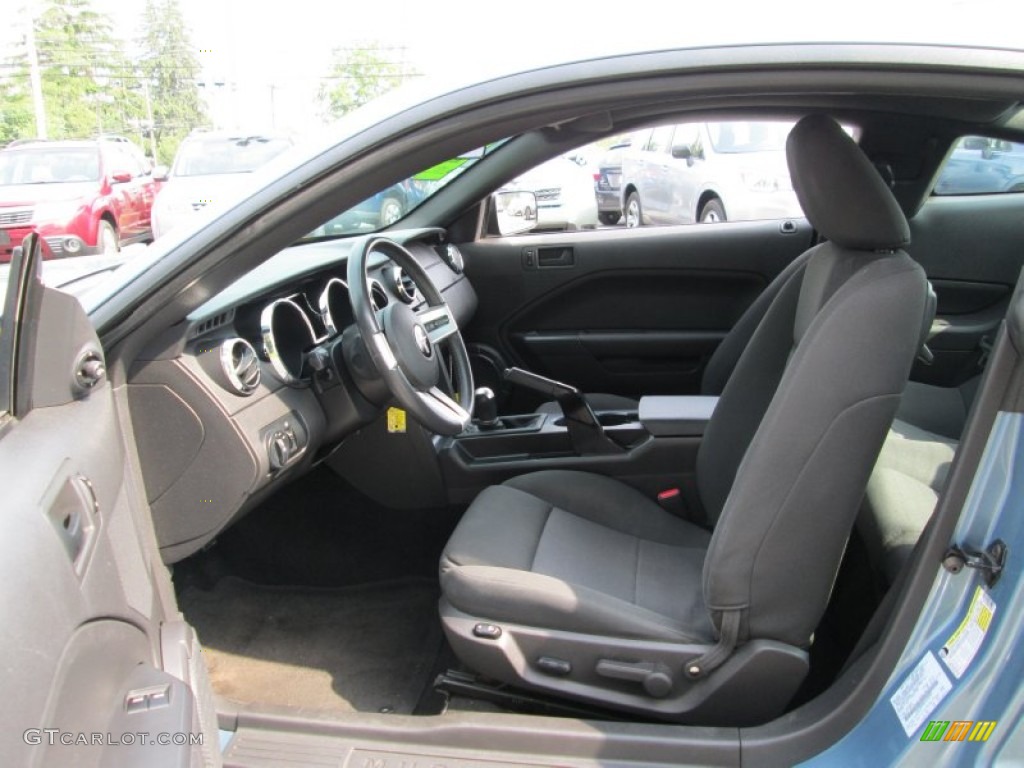 2006 Mustang V6 Premium Coupe - Windveil Blue Metallic / Dark Charcoal photo #11