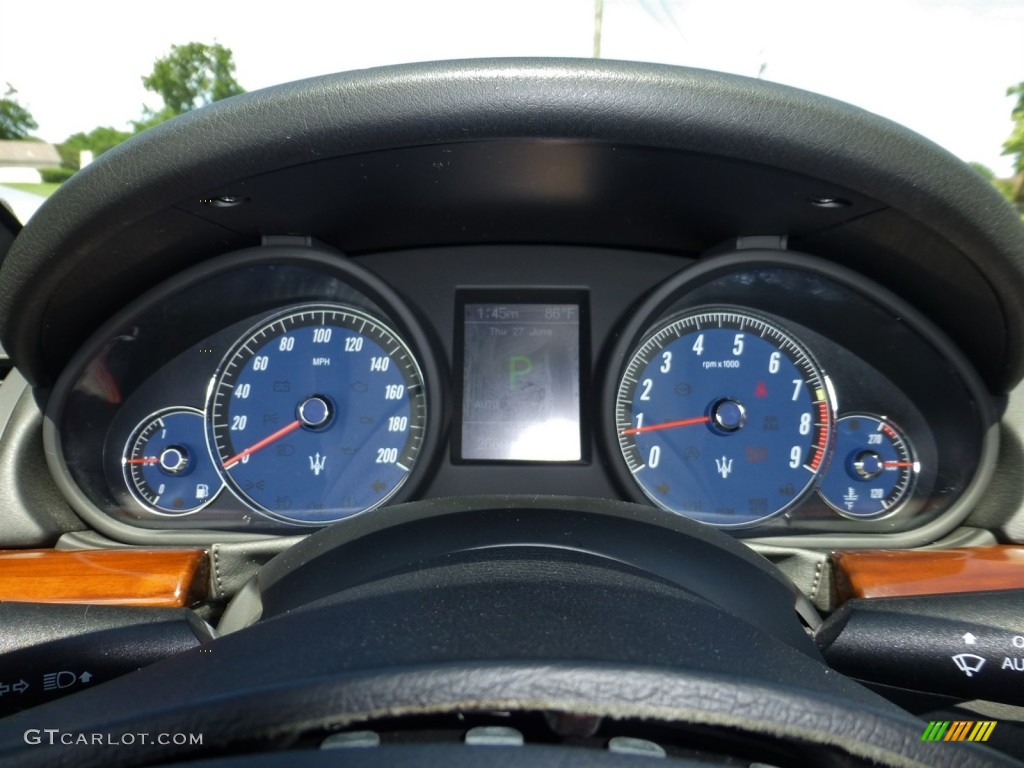 2009 Maserati GranTurismo Standard GranTurismo Model Gauges Photos