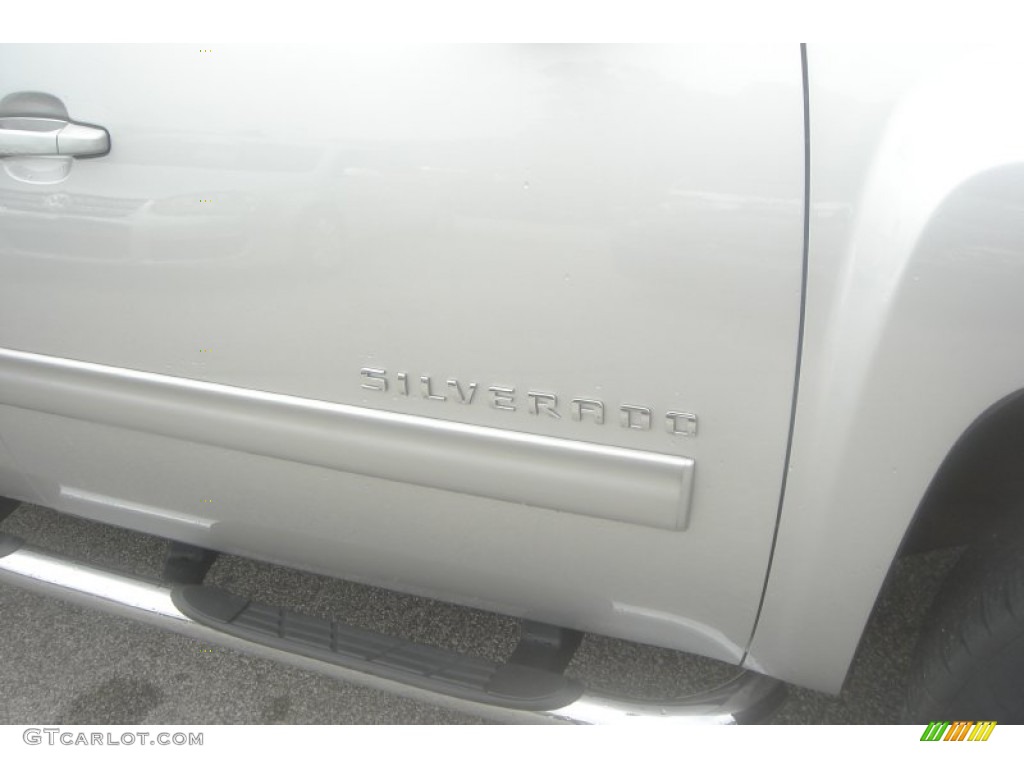 2011 Silverado 1500 LTZ Crew Cab 4x4 - Sheer Silver Metallic / Ebony photo #37