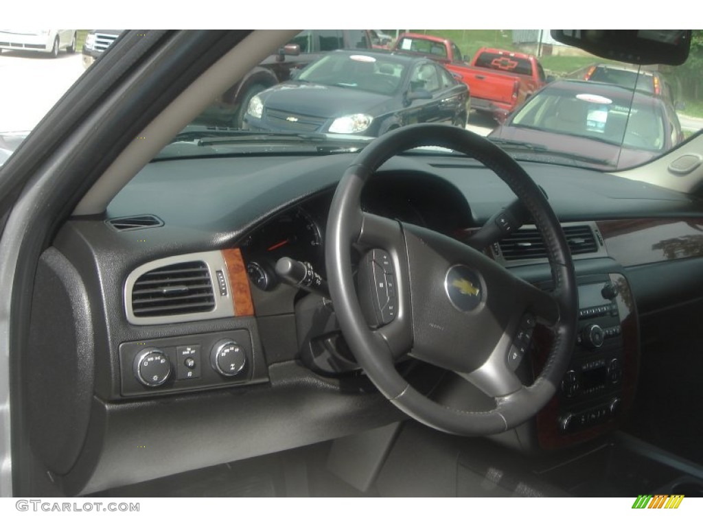 2011 Silverado 1500 LTZ Crew Cab 4x4 - Sheer Silver Metallic / Ebony photo #46