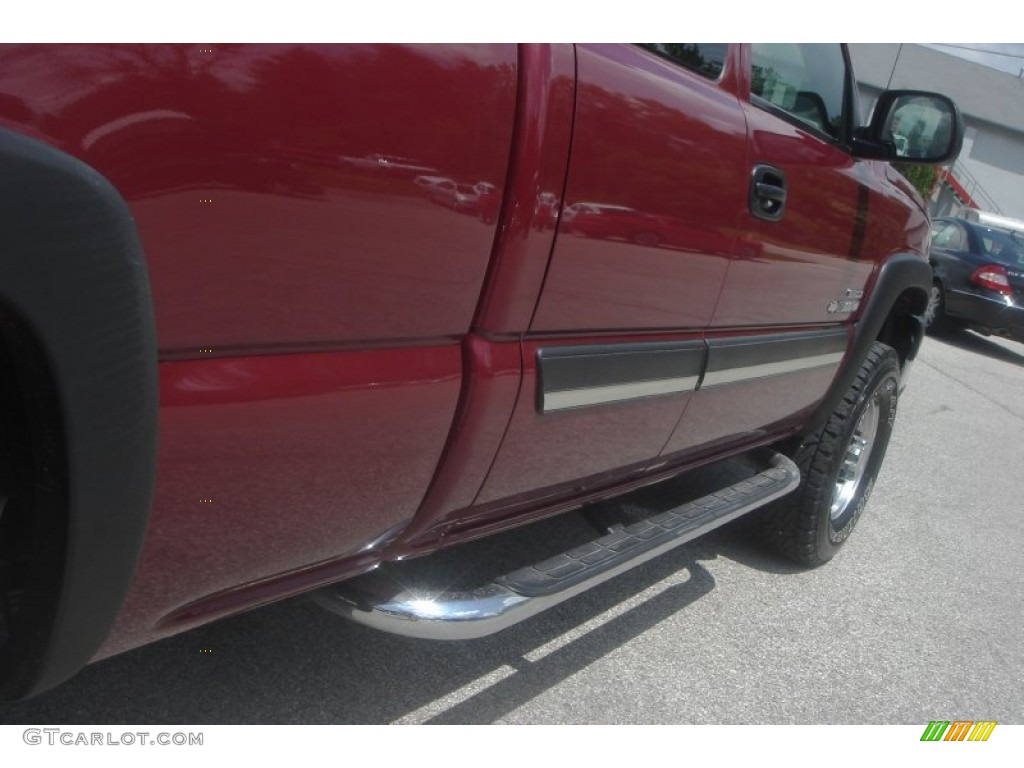 2007 Silverado 2500HD Classic LT Extended Cab 4x4 - Sport Red Metallic / Dark Charcoal photo #9