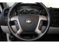 Light Titanium/Ebony 2011 Chevrolet Silverado 1500 LT Crew Cab 4x4 Steering Wheel
