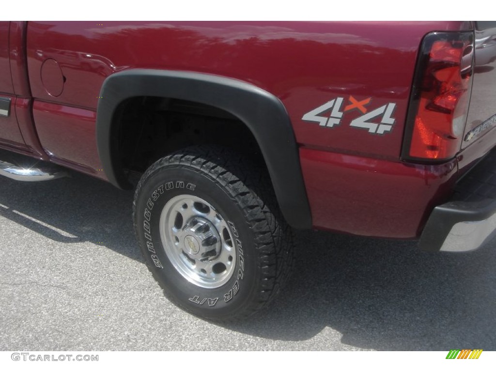 2007 Silverado 2500HD Classic LT Extended Cab 4x4 - Sport Red Metallic / Dark Charcoal photo #39