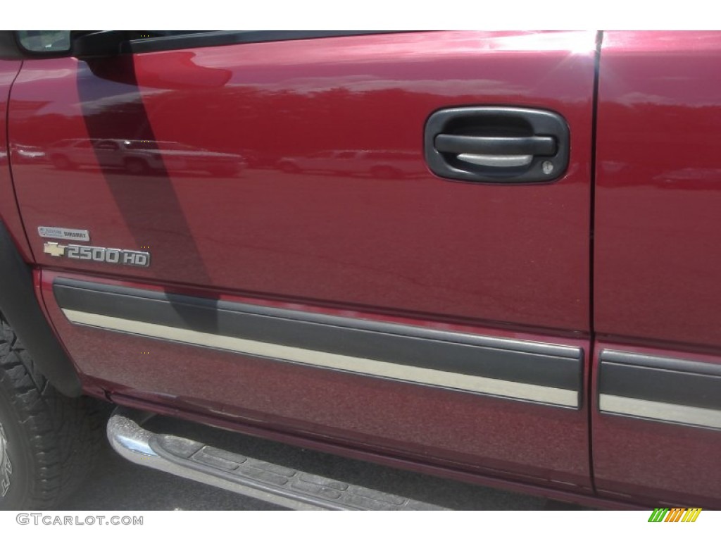 2007 Silverado 2500HD Classic LT Extended Cab 4x4 - Sport Red Metallic / Dark Charcoal photo #44