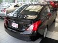 2012 Super Black Nissan Versa 1.6 S Sedan  photo #11