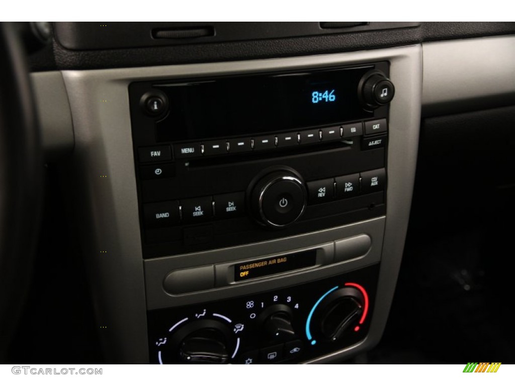 2010 Cobalt LT Sedan - Silver Moss Metallic / Ebony photo #8