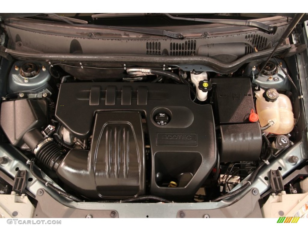 2010 Cobalt LT Sedan - Silver Moss Metallic / Ebony photo #15