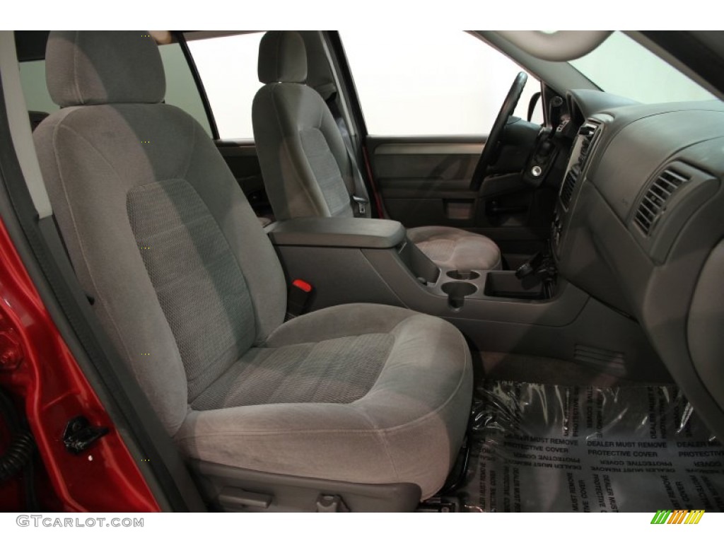2004 Explorer XLT 4x4 - Redfire Metallic / Graphite photo #15