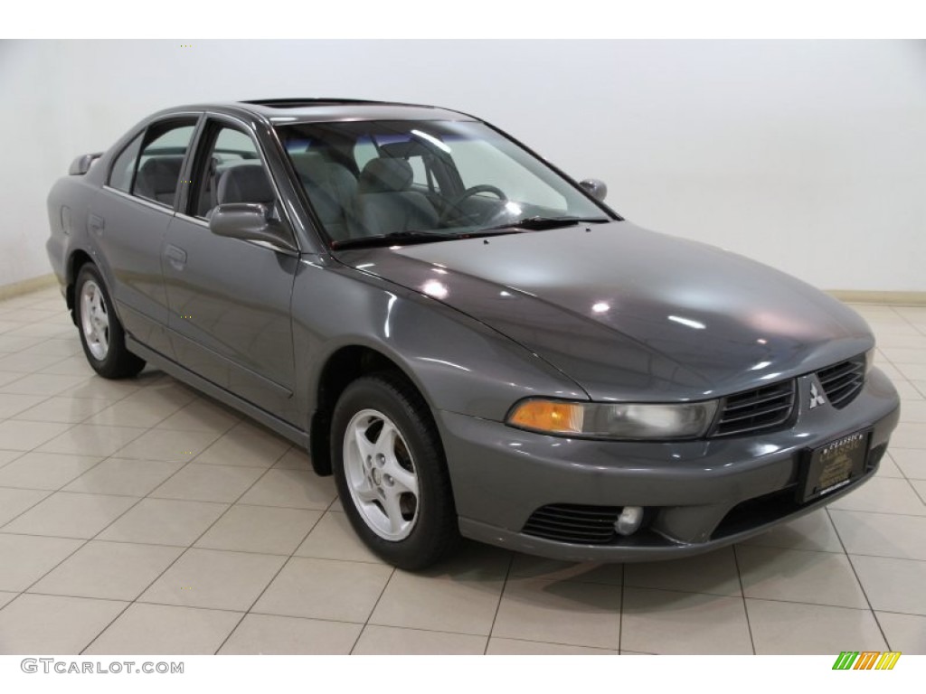 2003 Galant ES - Titanium Gray Pearl / Gray photo #1