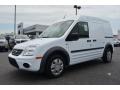 2013 Frozen White Ford Transit Connect XLT Van  photo #3