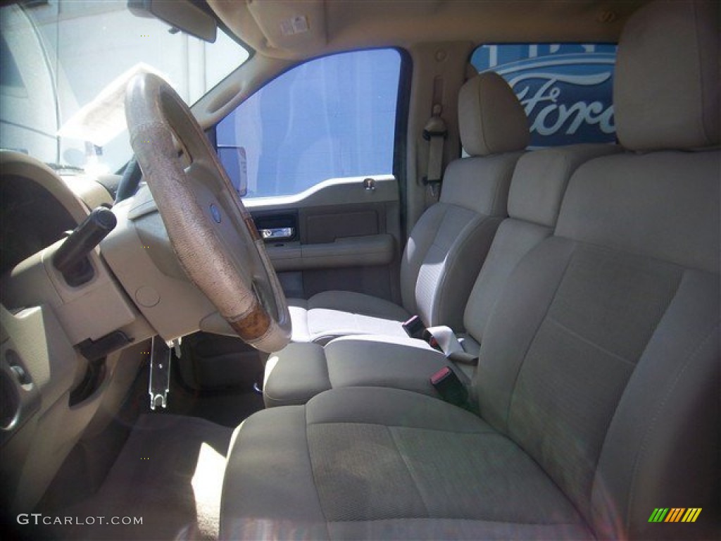 2006 F150 XLT SuperCrew 4x4 - Dark Stone Metallic / Tan photo #13