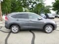 2013 Polished Metal Metallic Honda CR-V EX-L AWD  photo #2