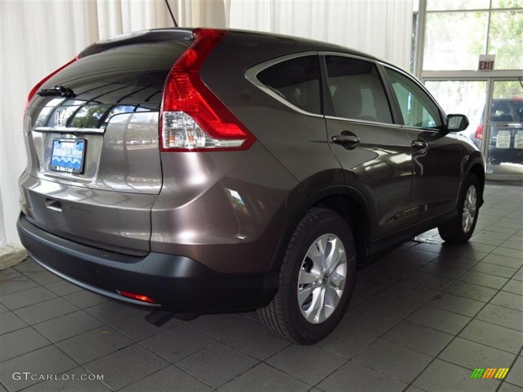 2013 CR-V EX - Urban Titanium Metallic / Beige photo #3
