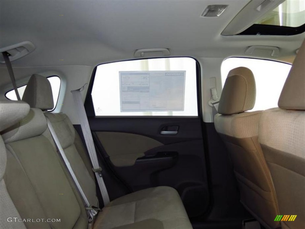 2013 CR-V EX - Urban Titanium Metallic / Beige photo #8