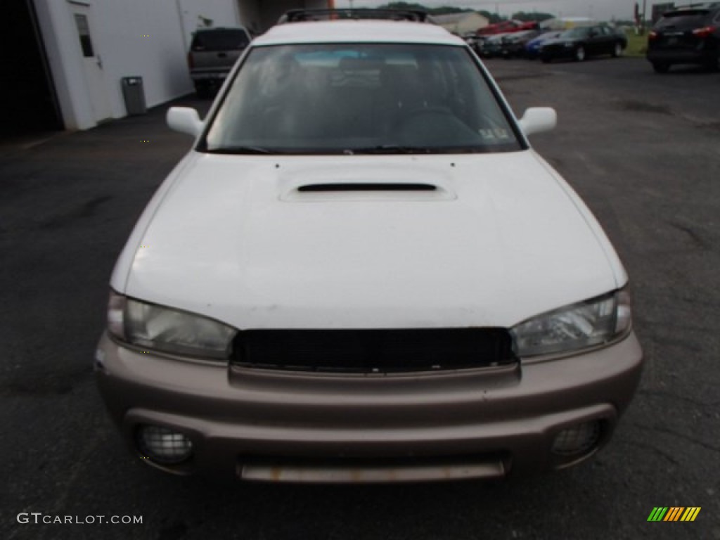 1999 Legacy Limited Outback Wagon - Glacier White / Gray photo #3