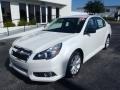 2014 Satin White Pearl Subaru Legacy 2.5i Premium  photo #3