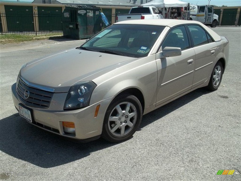 2005 CTS Sedan - Sand Storm / Light Neutral photo #1