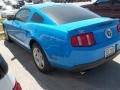 2012 Grabber Blue Ford Mustang V6 Coupe  photo #3