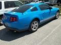 2012 Grabber Blue Ford Mustang V6 Coupe  photo #4