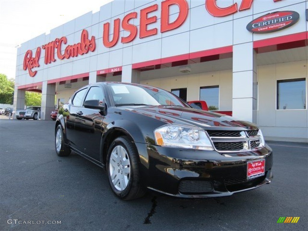 Black Dodge Avenger