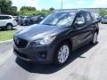 2014 Meteor Gray Mica Mazda CX-5 Grand Touring  photo #3