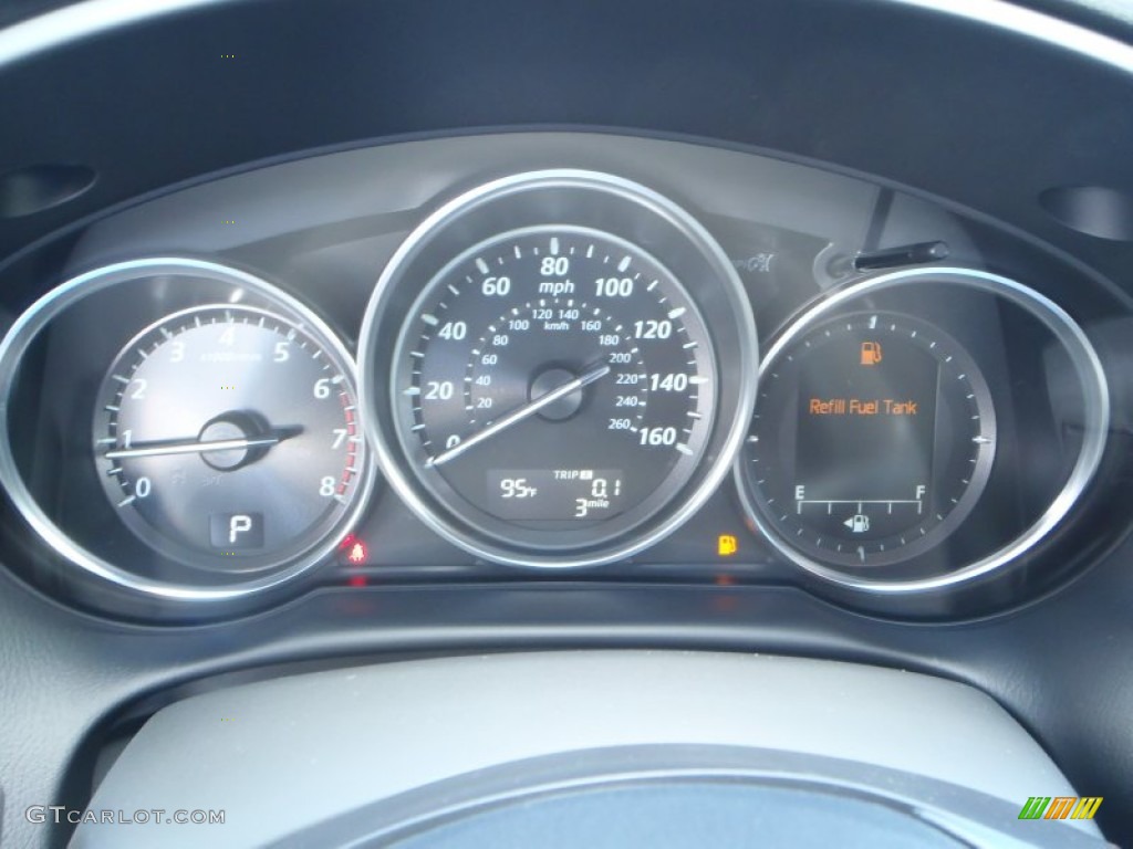 2014 Mazda CX-5 Grand Touring Gauges Photo #82852604
