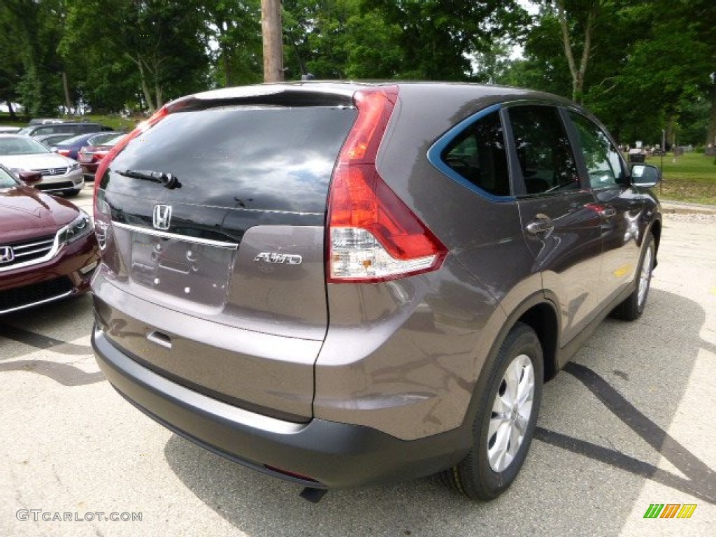 2013 CR-V EX AWD - Urban Titanium Metallic / Black photo #3