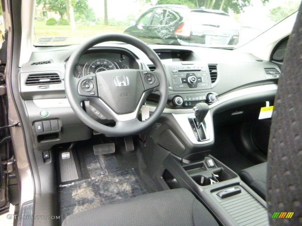 2013 CR-V EX AWD - Urban Titanium Metallic / Black photo #12