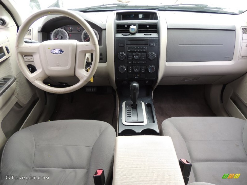 2008 Ford Escape XLS 4WD Stone Dashboard Photo #82853311