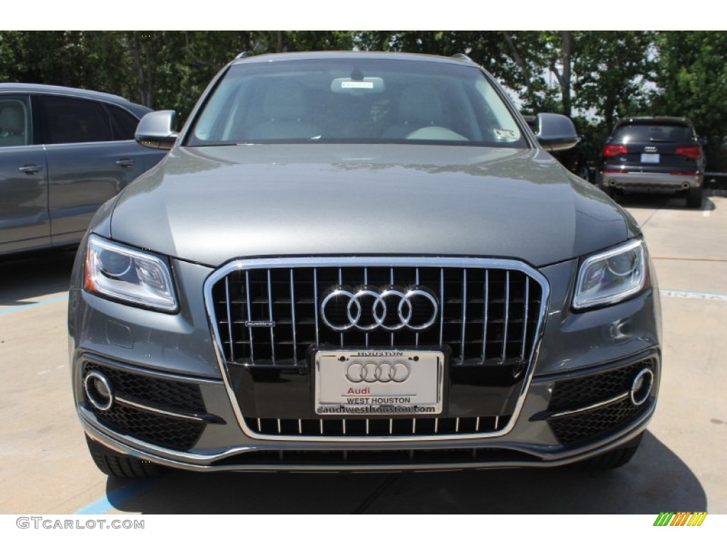 2013 Q5 3.0 TFSI quattro - Monsoon Gray Metallic / Titanium Gray/Steel Gray photo #2