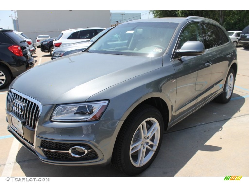 2013 Q5 3.0 TFSI quattro - Monsoon Gray Metallic / Titanium Gray/Steel Gray photo #3