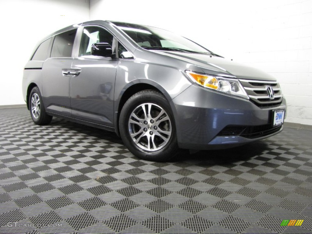 2011 Odyssey EX-L - Polished Metal Metallic / Gray photo #1