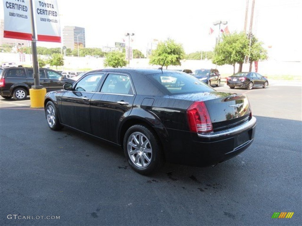 2008 300 C HEMI - Brilliant Black Crystal Pearl / Dark Slate Gray photo #5