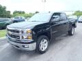 2014 Black Chevrolet Silverado 1500 LT Z71 Crew Cab 4x4  photo #1