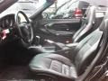  2002 911 Carrera Cabriolet Black Interior