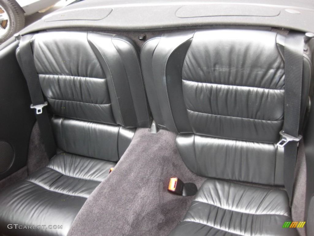 2002 Porsche 911 Carrera Cabriolet Rear Seat Photo #82855268